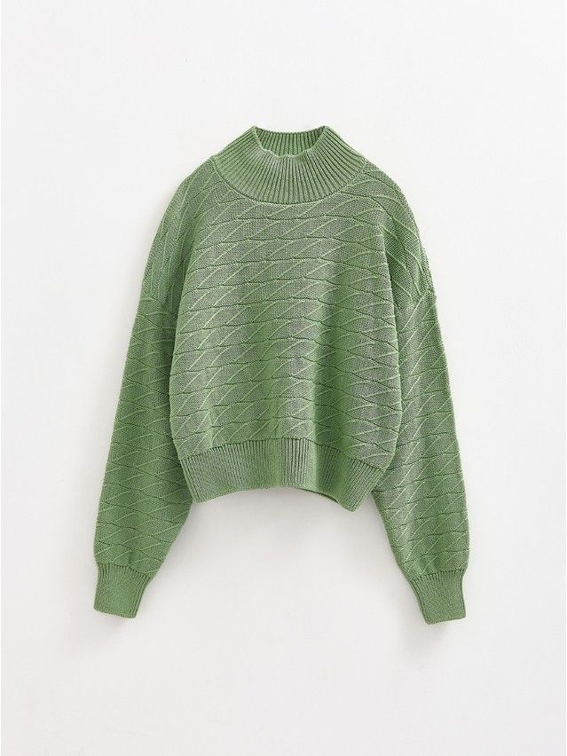 Women's pullover CONTE ELEGANT LDK23100, s.170-84, grass green - 5