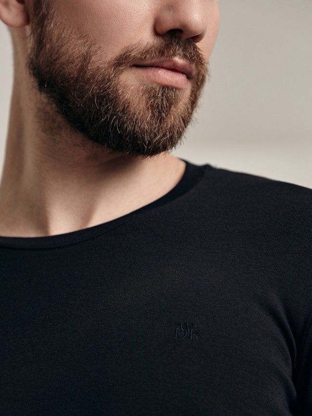 Men's polo neck shirt DiWaRi MD 695, s.170,176-100, black - 3