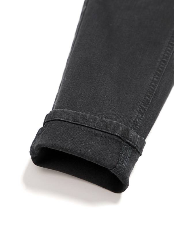 Denim trousers CONTE ELEGANT CON-100, s.170-90, black - 9