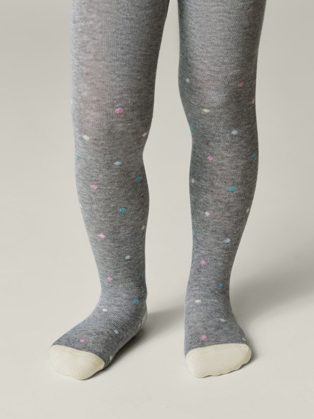 Children's tights CONTE-KIDS TIP-TOP, s.104-110 (16),711 grey - 1