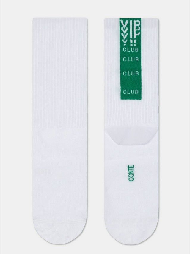 Women's socks CONTE ELEGANT ACTIVE, s.27, 433 white-light green - 6