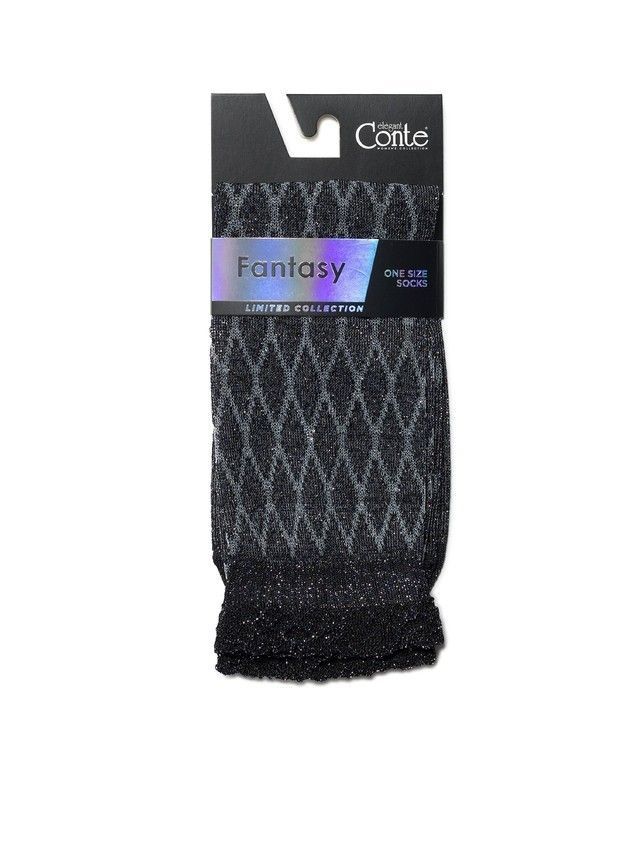 Women's socks CONTE ELEGANT FANTASY, s.23, 189 southern night - 4