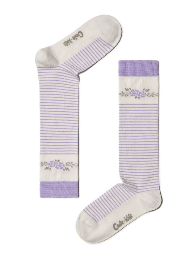Children's knee high socks CONTE-KIDS TIP-TOP, s.27-29, 038 milky-lilac - 1