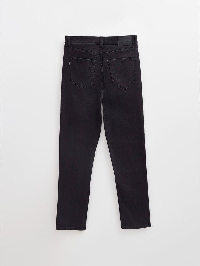 Denim trousers CONTE ELEGANT CON-715, s.170-102, black - 5