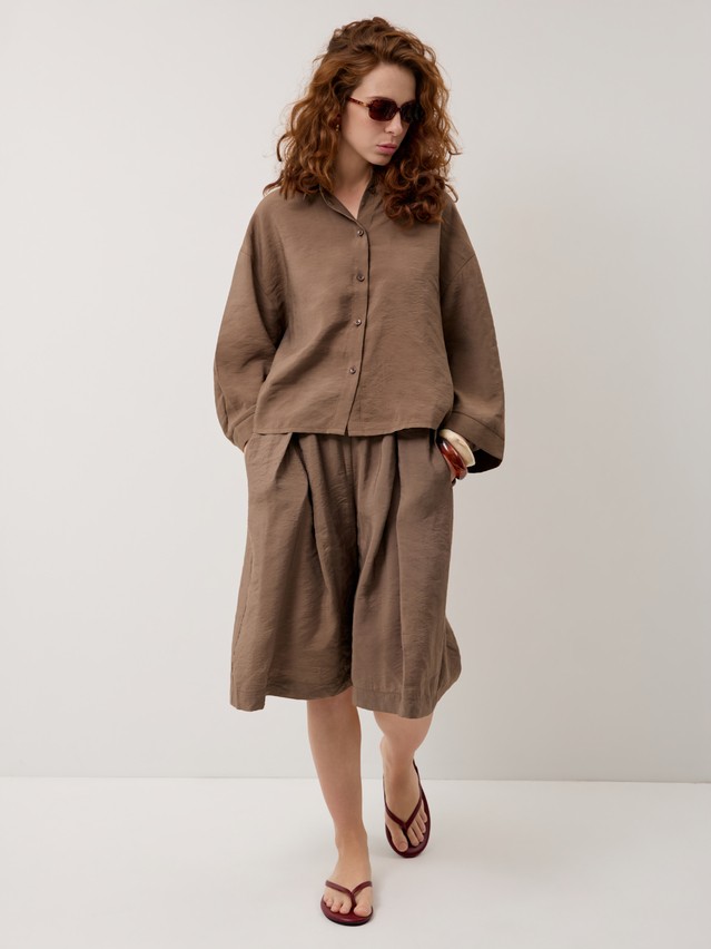 Women's shorts CONTE LS 3427, s.170-84-90, chocolate - 5