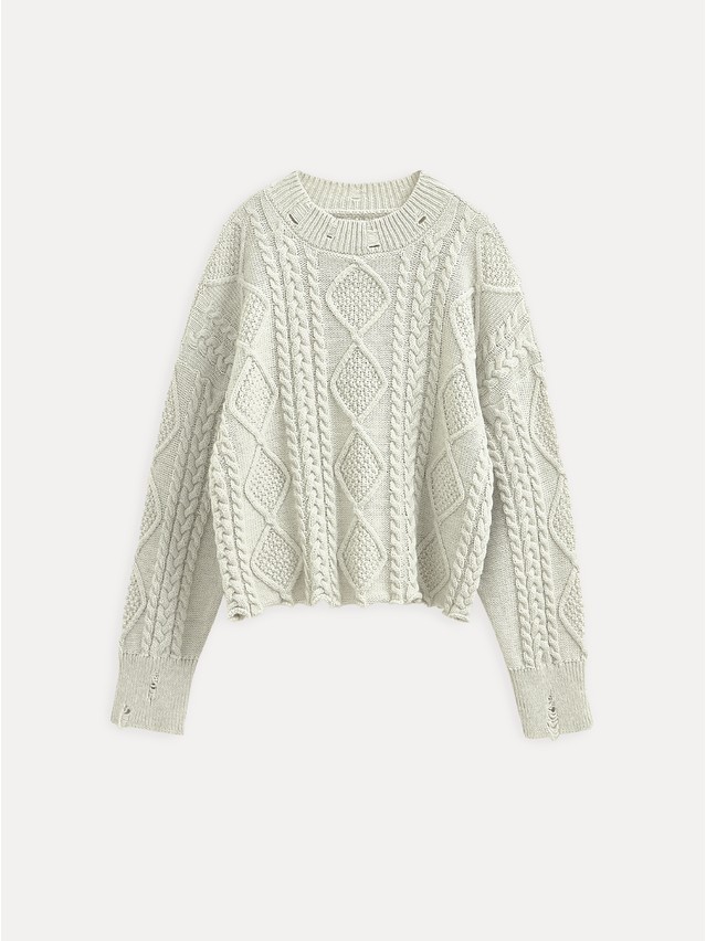 Women's pullover CONTE ELEGANT LDK24129, s.170-84, gray melange - 6