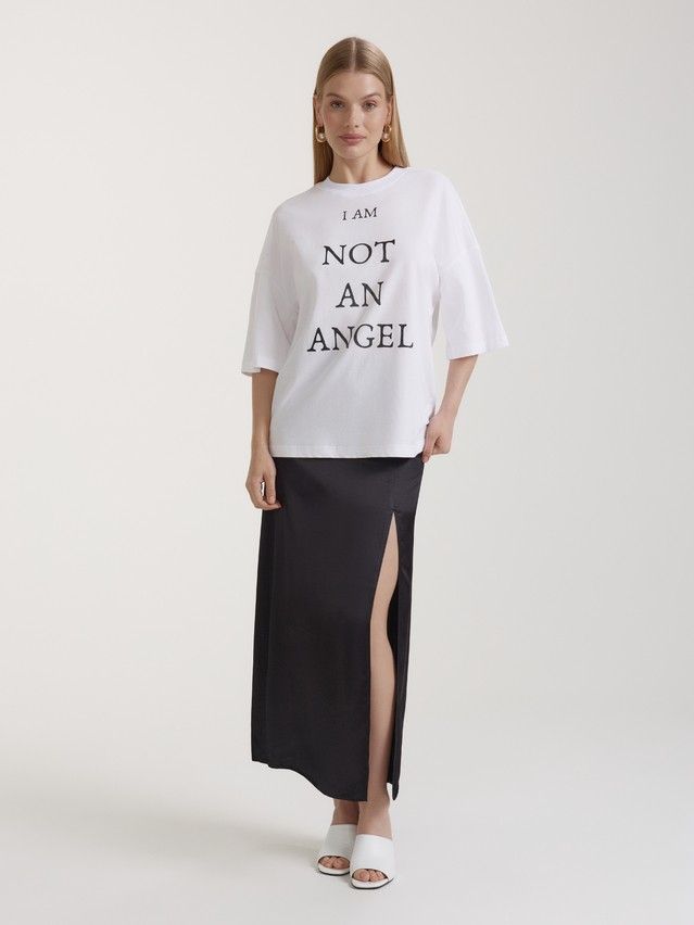 Women's polo neck shirt CONTE ELEGANT LD 3030, s.170-92, white-angel - 1