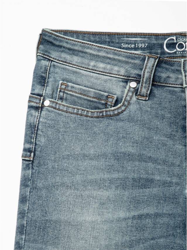 Denim trousers CONTE ELEGANT CON-146, s.170-90, mid blue - 5