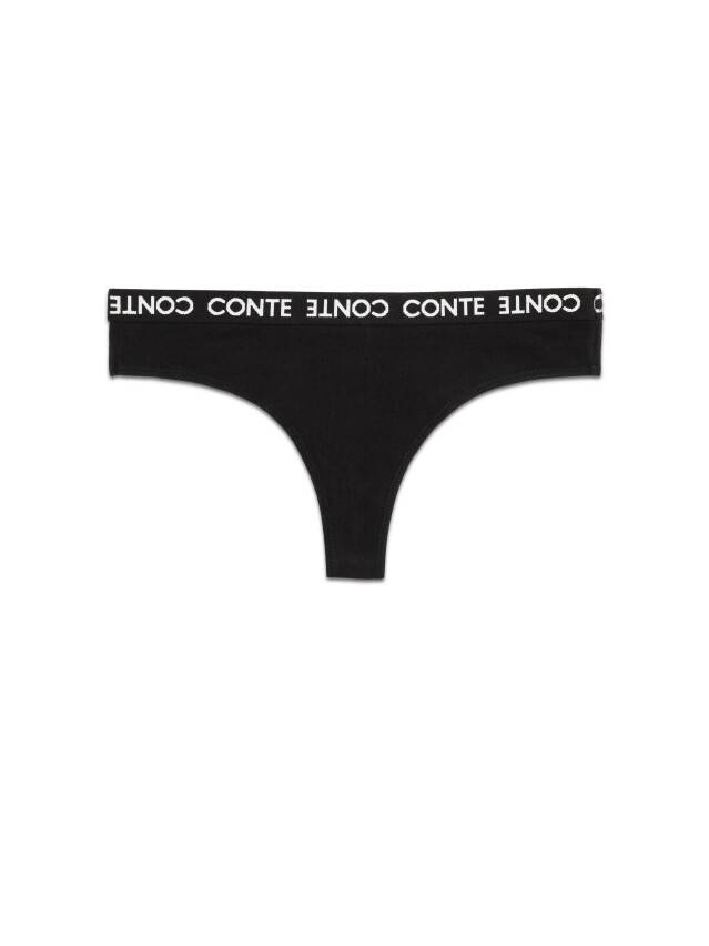 Women's panties CONTE ELEGANT ULTIMATE COMFORT LBR 998, s.90, black - 4