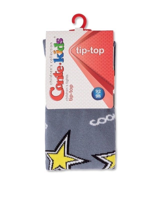 Children's tights TIP-TOP, s.104-110 (16),552 dark gray - 2