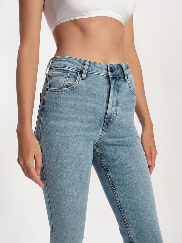 Denim trousers CONTE ELEGANT CON-720, s.170-102, light blue - 6
