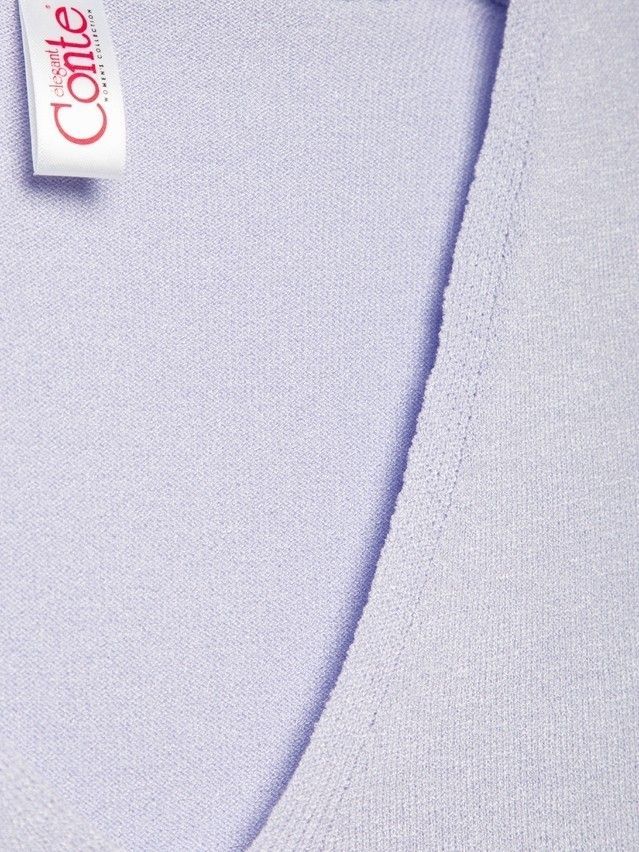 Women's polo neck shirt CONTE ELEGANT LDK044, s.170-84, lavender frost - 5