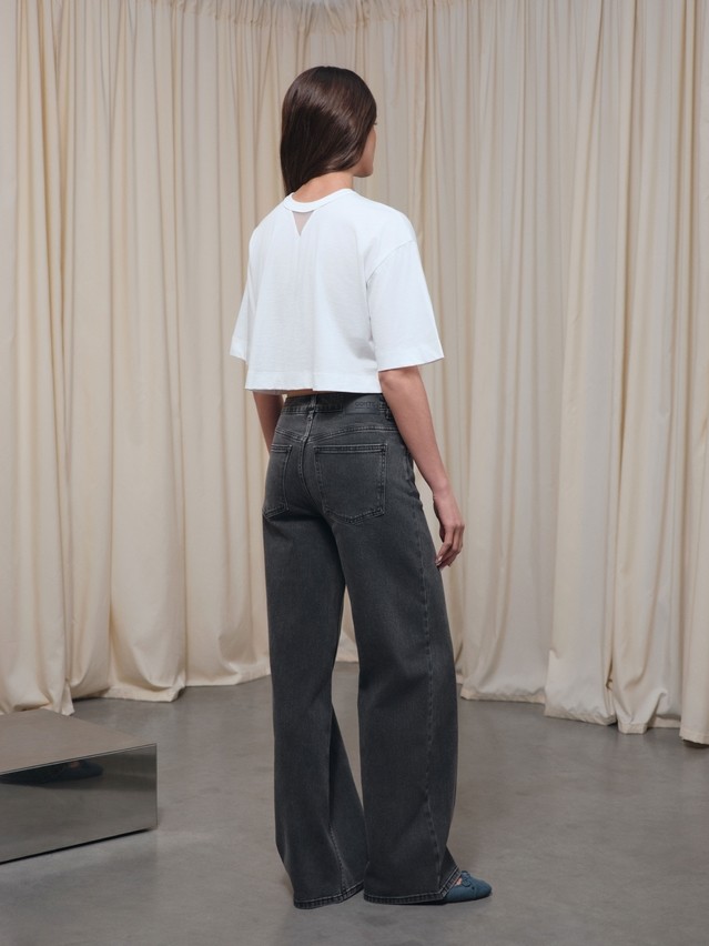 Women's jeans CONTE CON-802, s.164-90, washed black - 5
