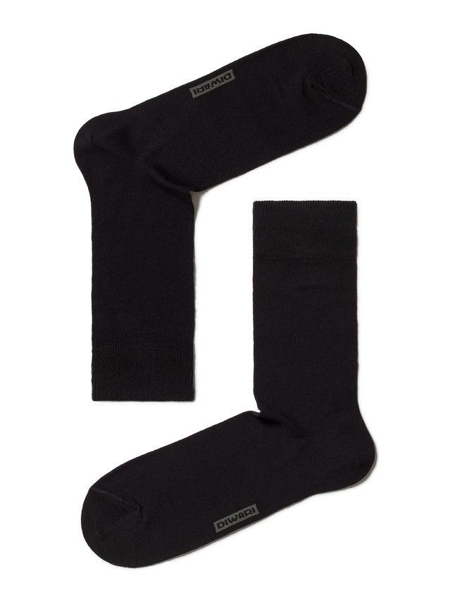 Men's socks DiWaRi CLASSIC COOL EFFECT, s.23, 000 black - 1