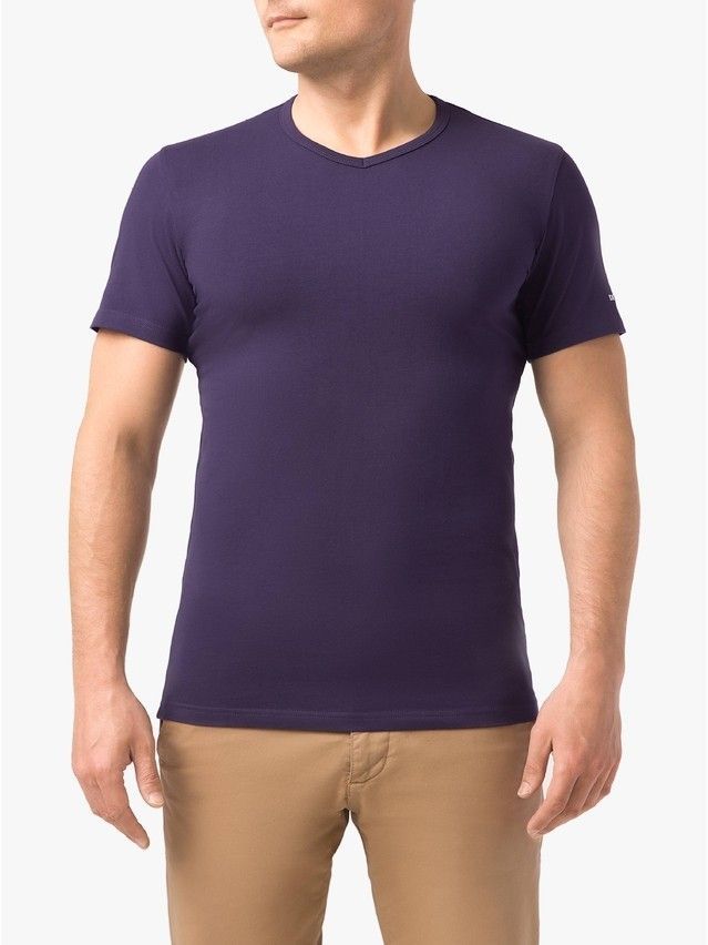 Men's sweatshirt DiWaRi BASIC MF 310-10, s.170,176-100, dark lilac - 4