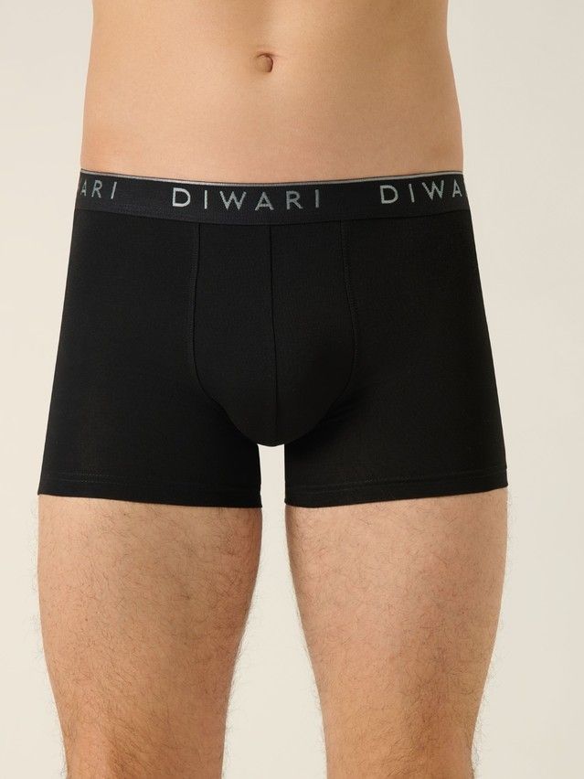 Men's underpants DIWARI PREMIUM MSH 1568, s.78,82, black-silver black - 1
