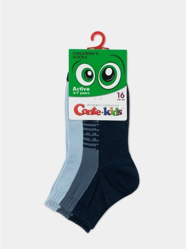 Children's socks CONTE-KIDS ACTIVE, s.16, 579 denim - 6