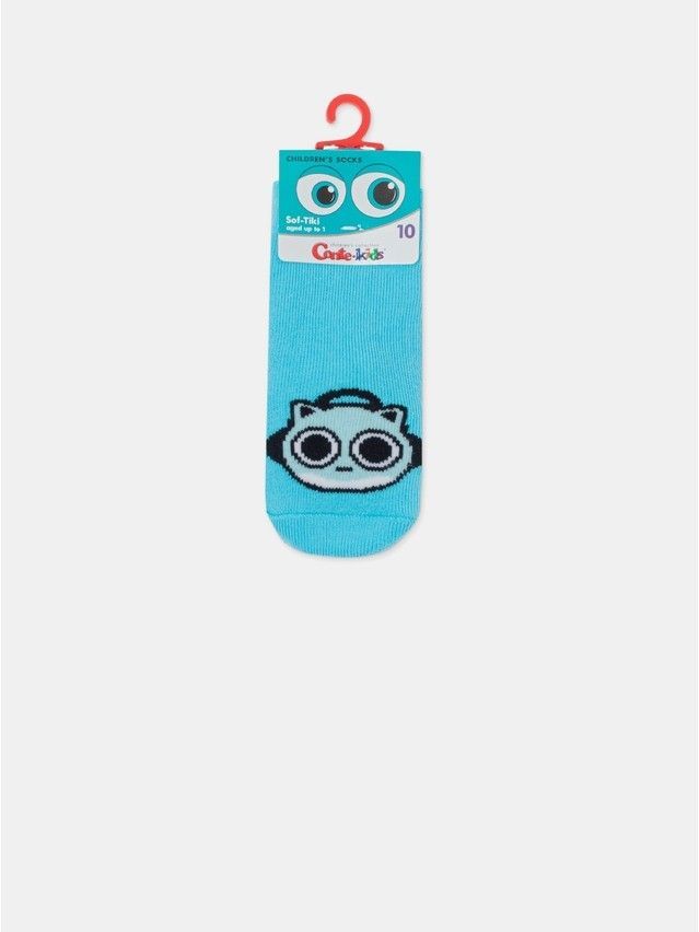 Children's socks CONTE-KIDS SOF-TIKI, s.10, 764 turquoise - 4