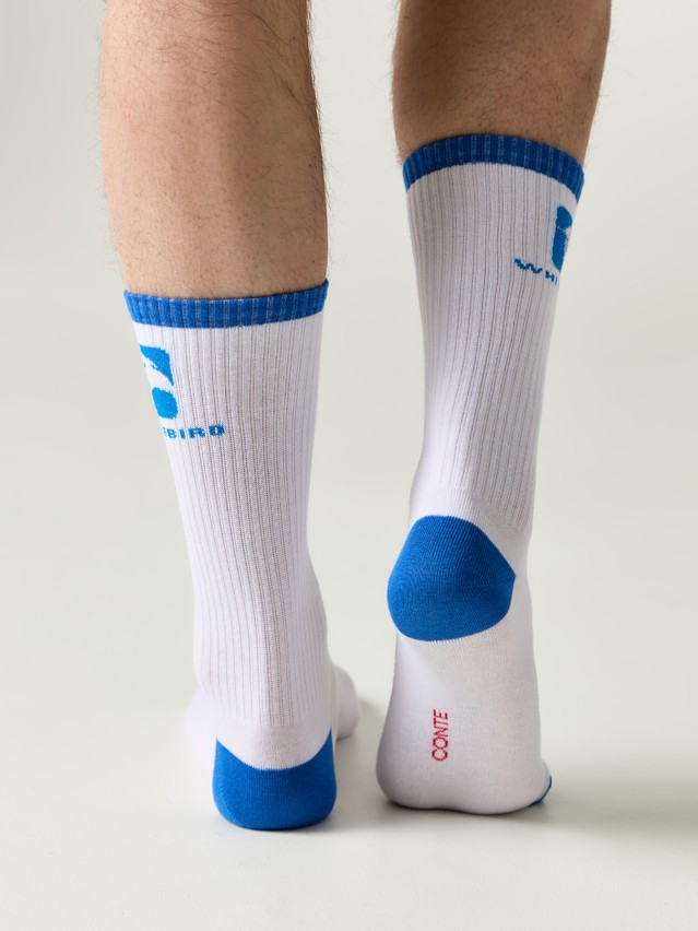 Socks CONTE WHITEBIRD, s.27, 1122 white - 6