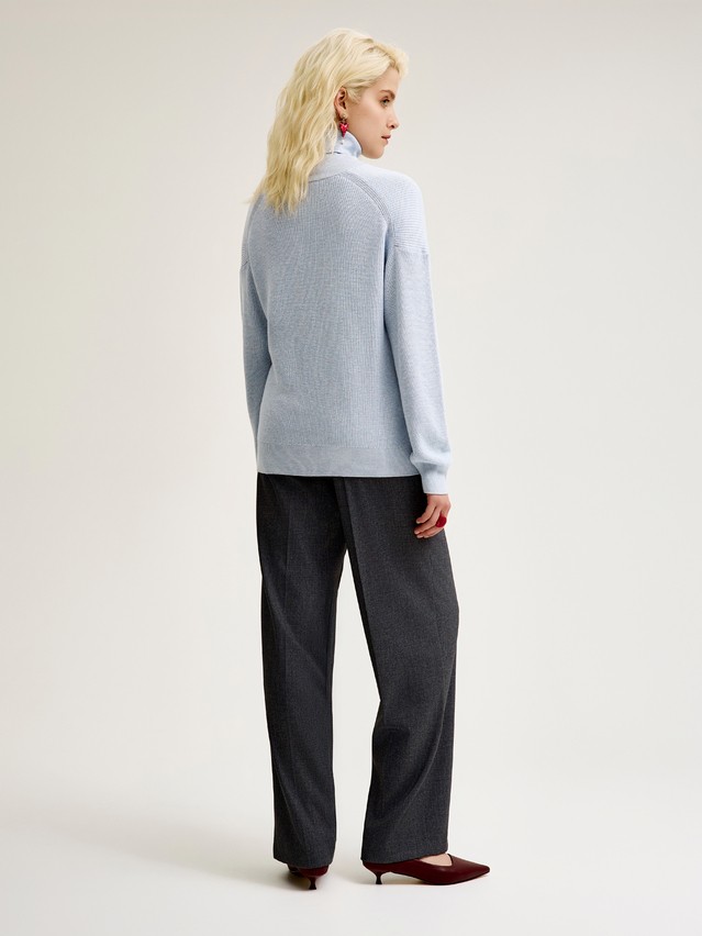 Women's pullover CONTE ELEGANT LDK24108, s.170-84, blue melange - 3