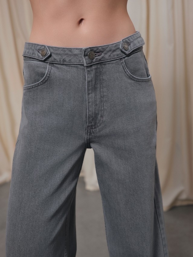 Women's jeans CONTE CON-837, s.164-90, grey - 3