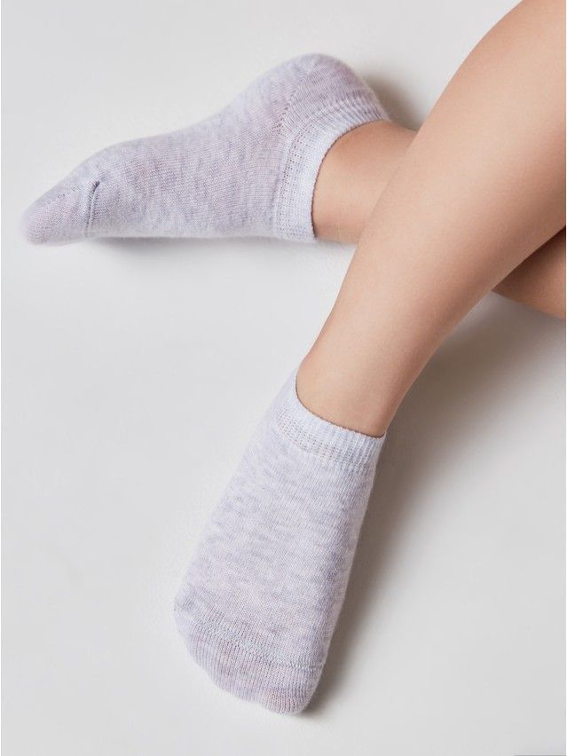Children's socks CONTE-KIDS ACTIVE, s.21-23, 000 light grey - 1