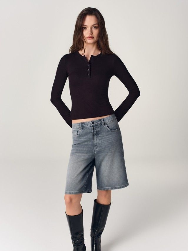 Denim shorts CONTE CON-941, s.170-90, grey - 4