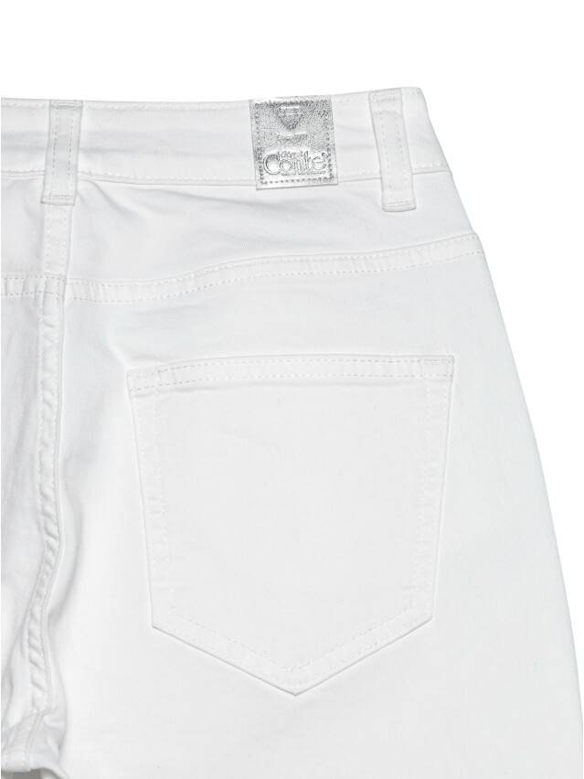Denim trousers CONTE ELEGANT CON-316, s.170-102, white - 10
