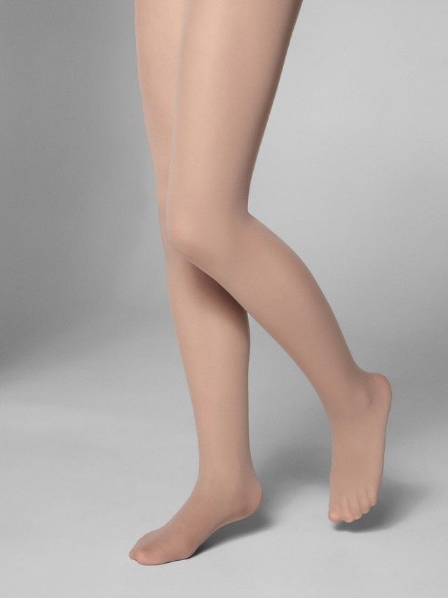 Children's polyamide tights CONTE ELEGANT ONLY TEENS 40, s.152-158, beige - 1