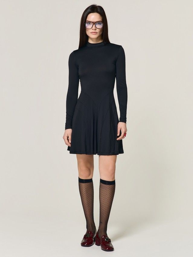 Women's gown CONTE LPL 3494, s.170-84-90, black - 1