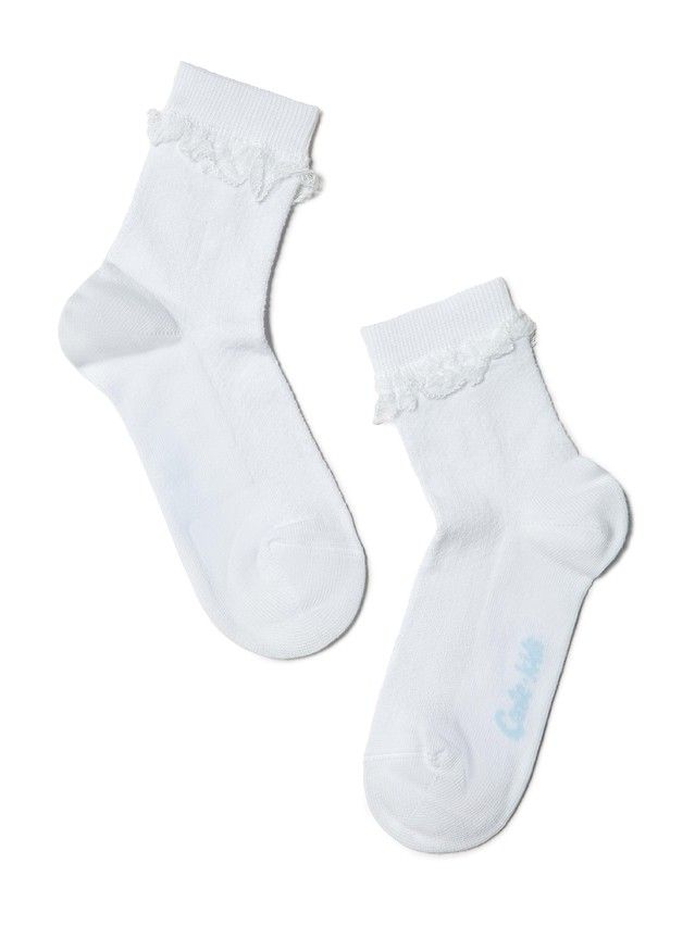 Children's socks CONTE-KIDS TIP-TOP, s.24-26, 080 white - 1
