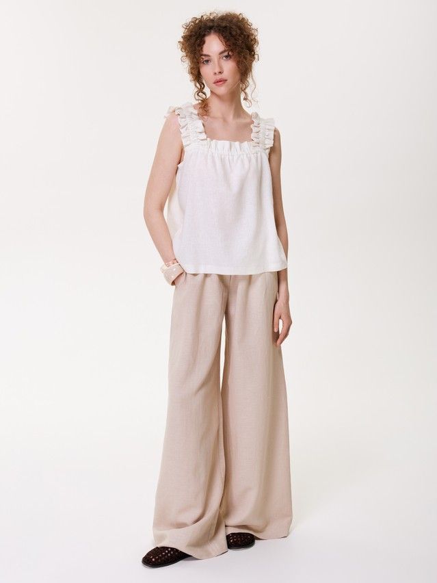 Women's blouse CONTE LBL 3484, s.170-84-90, ecru - 1