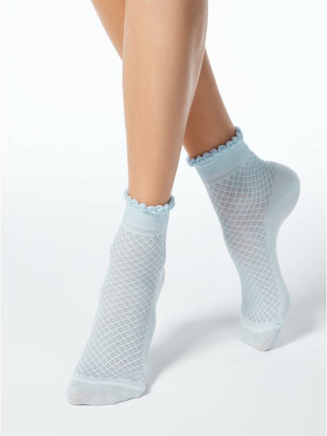 Women's socks CONTE ELEGANT CLASSIC, s.23, 055 pale turquoise - 1