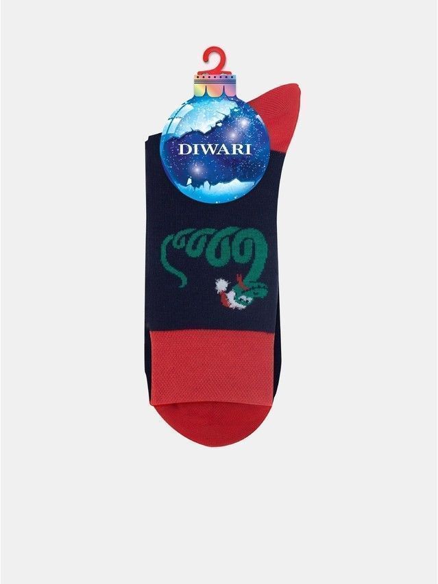 Men's socks DIWARI NEW YEAR, s.27-29, 210 navy - 6