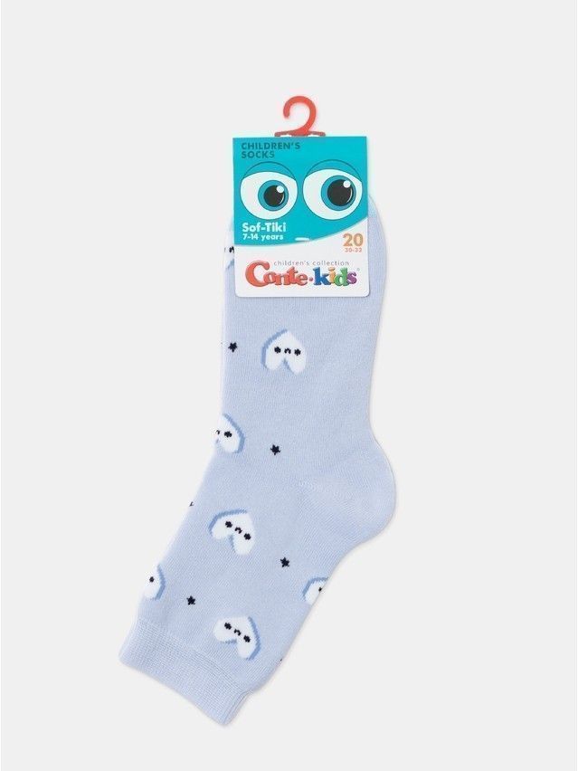 Children's socks CONTE-KIDS SOF-TIKI, s.20, 757 pale violet - 7