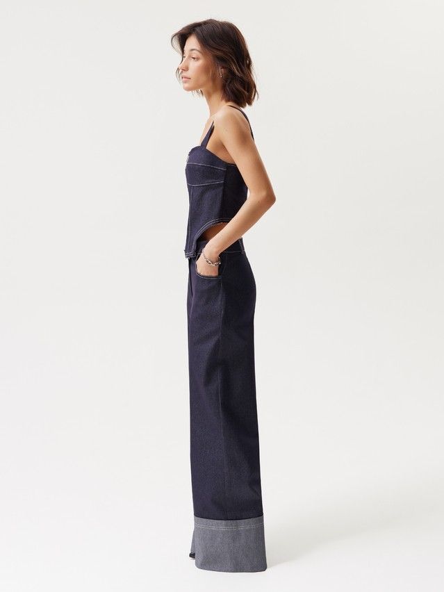 Women's trousers CONTE LBK 3686, s.170-84-90, navy - 2