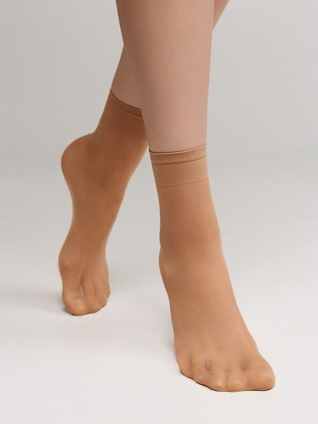 Women's socks CONTE ELEGANT TENSION SOFT 20 (1 pair),s.23-25, natural - 1