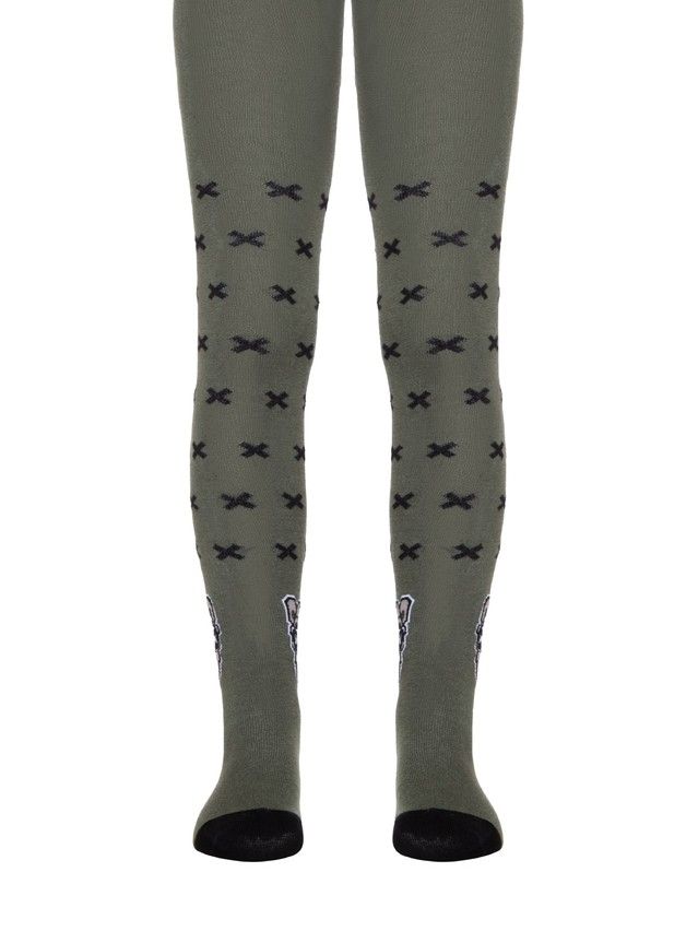 Children's tights CONTE-KIDS TIP-TOP, s.116-122 (18),558 khaki - 1