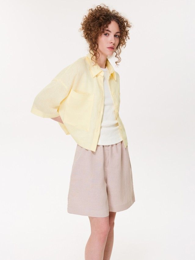 Women's shirt CONTE LRU 3585, s.170-84-90, yellow - 4