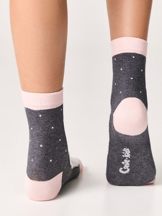 Children's socks CONTE-KIDS TIP-TOP, s.21-23, 422 dark grey - 2
