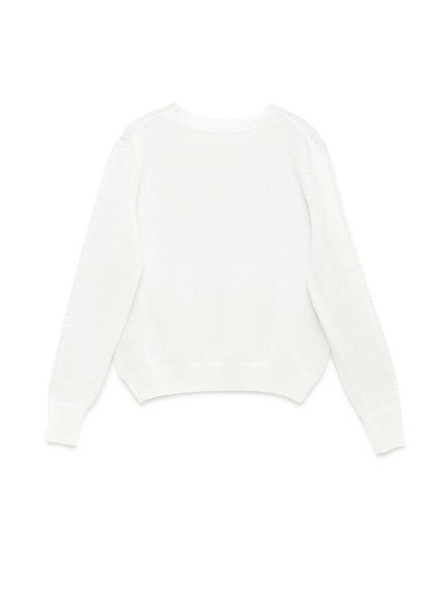 Women's pullover LDK 095, s. 170-84, white - 5
