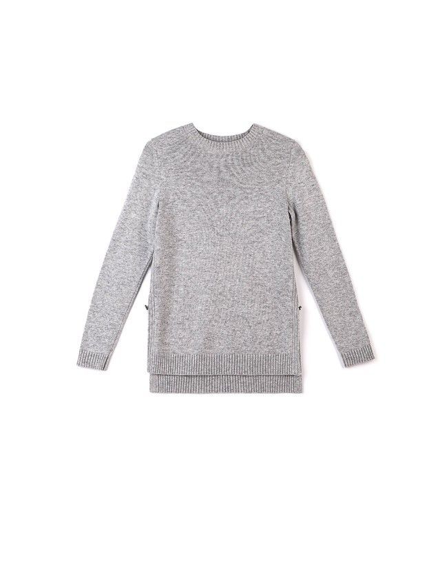 Women's polo neck shirt CONTE ELEGANT LDK038, s.170-84, grey - 6