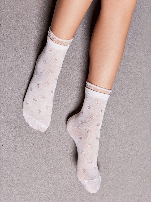 Children's socks TIP-TOP 19С-178SP, s.30-32, 491 white - 1