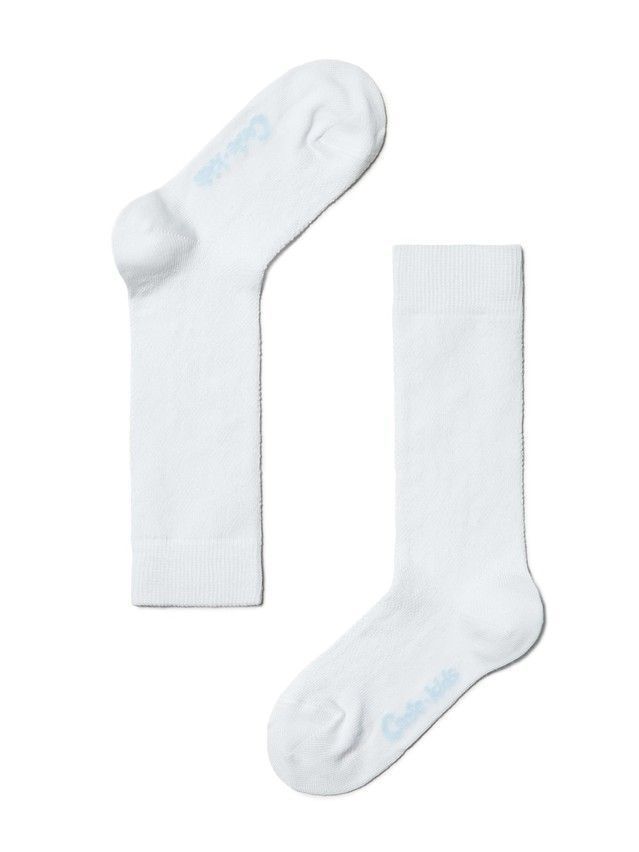 Children's knee high socks CONTE-KIDS TIP-TOP, s.14, 002 white - 1