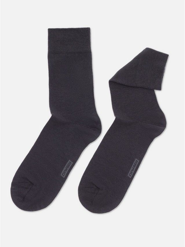 Men's socks DiWaRi HAPPY, s.25, 000 dark grey - 1