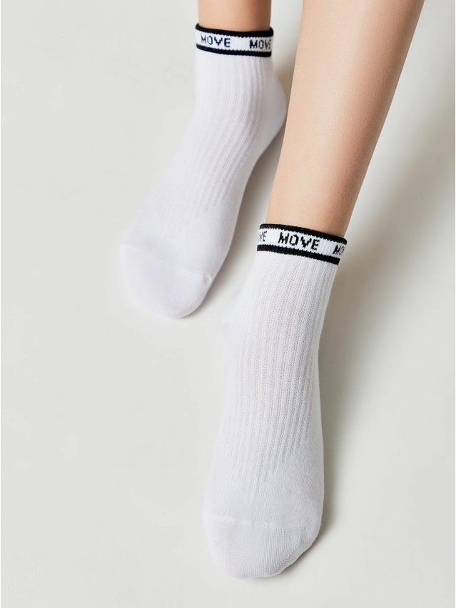 Children's socks CONTE-KIDS ACTIVE, s.16, 580 white-black - 3