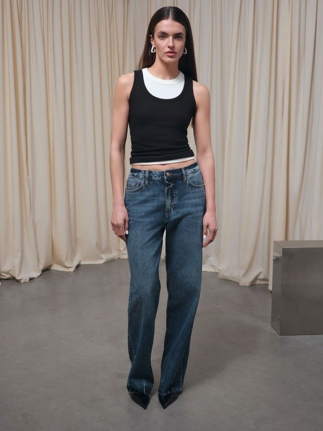 Women's jeans CONTE CON-842, s.164-90, blue - 3