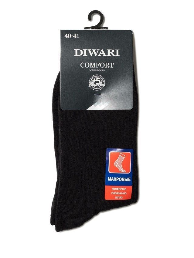 Men's socks DiWaRi COMFORT, s.23, 000 black - 2