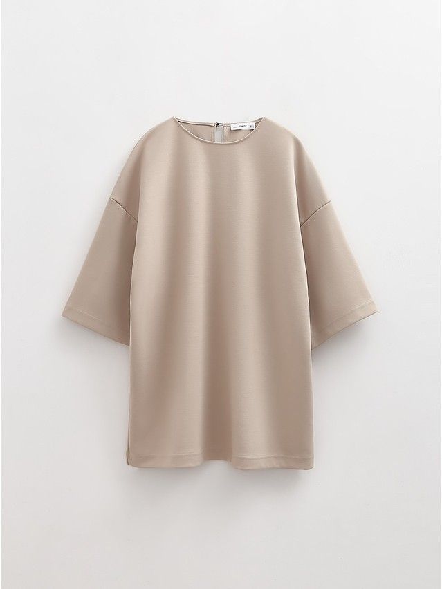 Women's polo neck shirt CONTE ELEGANT LD 2806, s.170-92, beige - 4