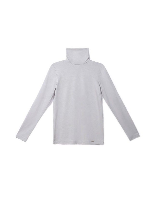 Women's polo neck shirt CONTE ELEGANT LD 820, s.170-92, fumo - 3